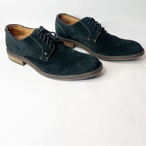 Vionic Browery Graham Black Suede Oxford Dress Shoe Size 11.5